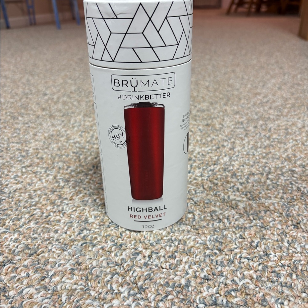 BrüMate Red Velvet Highball Tumbler